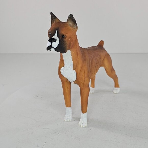 North Light England Boxer Dog Fawn Color Figurine Standing 5.5" *Repaired* - Picture 2 of 8